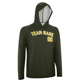 Custom Olive Gold UV-Hoodie