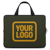 Custom Olive Yellow Laptop Bag