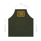 Custom Olive Yellow Apron
