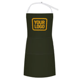 Custom Olive Yellow Apron