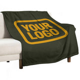 Custom Olive Yellow Blanket