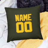 Custom Olive Gold Pillowcase