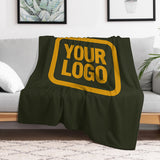 Custom Olive Yellow Blanket