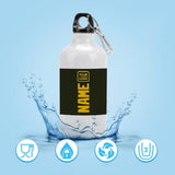 Custom Olive Gold Sports Bottle