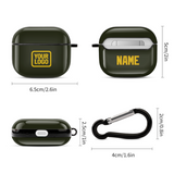 Custom Olive Gold AirPods Case (3rd Generation)