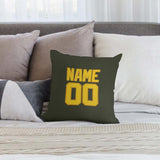Custom Olive Gold Pillowcase