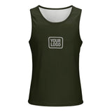 Custom Olive Gray Men's Tank Top