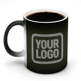 Custom Olive Gray Magic Mug