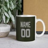Custom Olive Gray Mug
