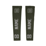 Custom Olive Gray Arm Sleeve
