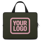 Custom Olive Light Pink Laptop Bag