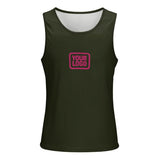 Custom Olive Pink Men's Tank Top