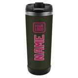 Custom Olive Pink Stainless Steel Water Cup
