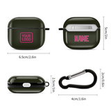 Custom Olive Pink AirPods Case (3rd Generation)