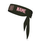 Custom Olive Light Pink Headband