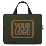 Custom Olive Khaki Laptop Bag
