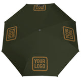Custom Olive Khaki Automatic Umbrella