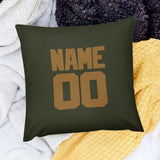 Custom Olive Khaki Pillowcase