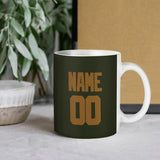 Custom Olive Khaki Mug