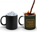 Custom Olive Khaki Magic Mug