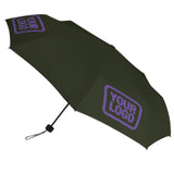 Custom Olive Light Purple Automatic Umbrella