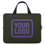 Custom Olive Light Purple Laptop Bag