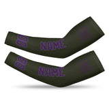 Custom Olive Purple Arm Sleeve