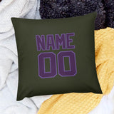 Custom Olive Purple Pillowcase