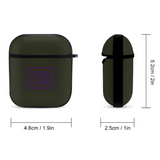 Custom Olive Purple AirPods Case