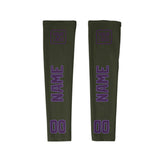 Custom Olive Purple Arm Sleeve