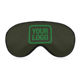 Custom Olive Emerald Green Sleep Mask