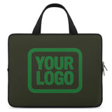Custom Olive Emerald Green Laptop Bag