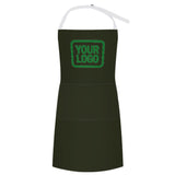 Custom Olive Emerald Green Apron