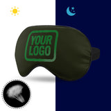 Custom Olive Emerald Green Sleep Mask