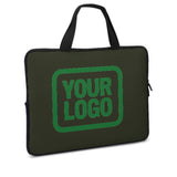 Custom Olive Emerald Green Laptop Bag
