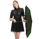 Custom Olive Emerald Green Automatic Umbrella