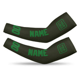 Custom Olive Emerald Green Arm Sleeve