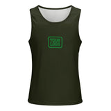 Custom Olive Emerald Green Men's Tank Top