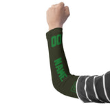 Custom Olive Emerald Green Arm Sleeve