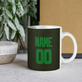 Custom Olive Emerald Green Mug