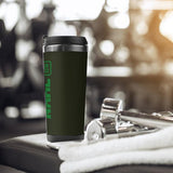 Custom Olive Emerald Green Stainless Steel Water Cup