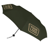 Custom Olive Light Khaki Automatic Umbrella