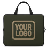 Custom Olive Light Khaki Laptop Bag
