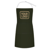 Custom Olive Light Khaki Apron