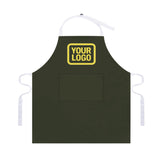 Custom Olive Light Yellow Apron