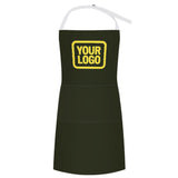 Custom Olive Light Yellow Apron