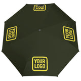 Custom Olive Light Yellow Automatic Umbrella