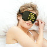 Custom Olive Light Yellow Sleep Mask