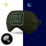 Custom Olive Blue Green Sleep Mask