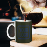 Custom Olive Blue Mug